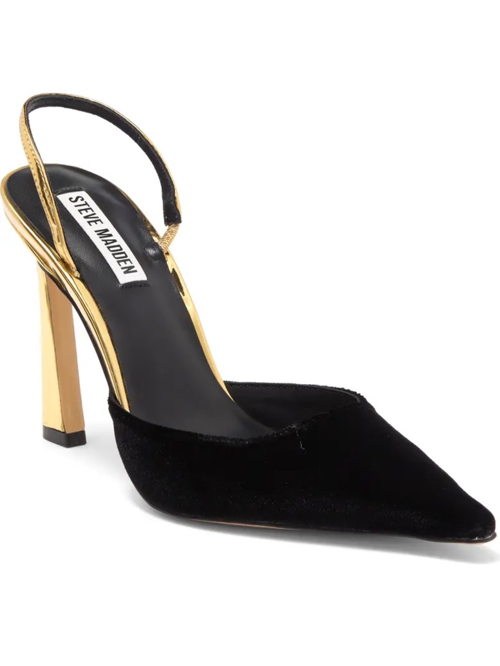 Steve Madden Drew Slingback Pointed Toe Pump